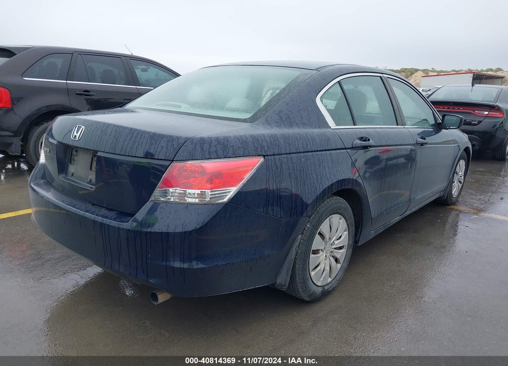 2010 HONDA ACCORD 2.4 LX VIN: 1HGCP2F31AA048870