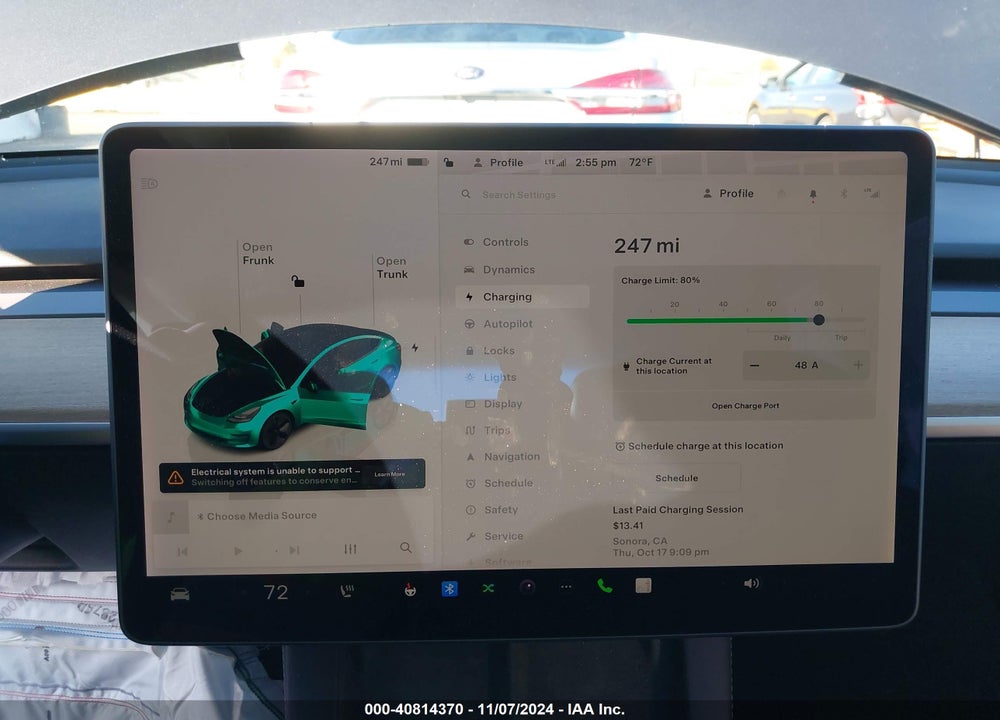 2022 TESLA MODEL 3 LONG RANGE DUAL MOTOR ALL-WHEEL DRIVE VIN: 5YJ3E1EBXNF170518