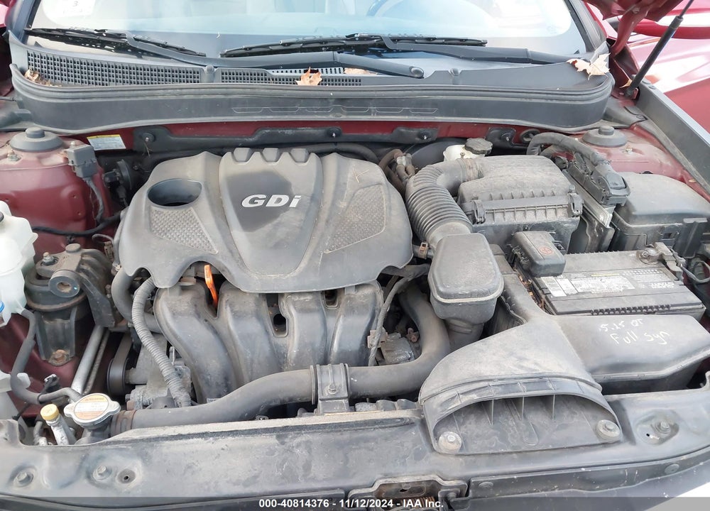 2011 HYUNDAI SONATA LIMITED VIN: 5NPEC4AC7BH148665