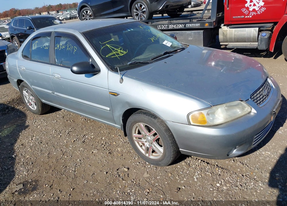 2002 NISSAN SENTRA GXE VIN: 3N1CB51D12L671594