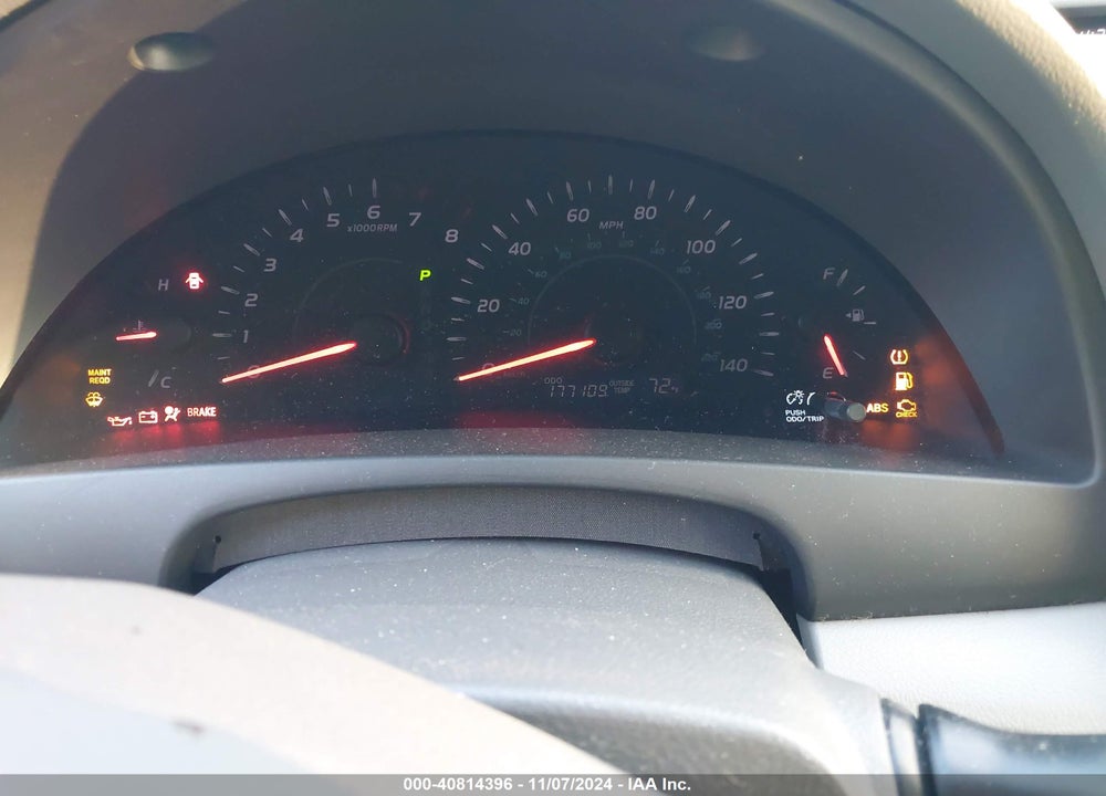 2007 TOYOTA CAMRY LE VIN: 4T1BE46K77U179713