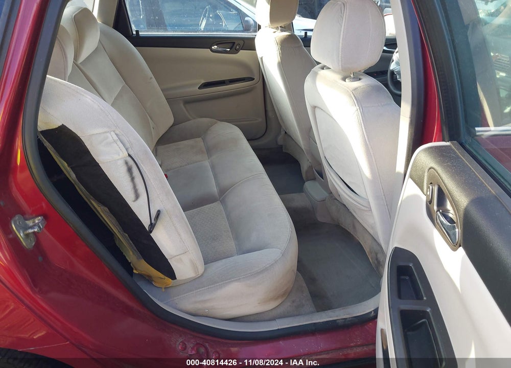 2008 CHEVROLET IMPALA LT VIN: 2G1WT58K581377579