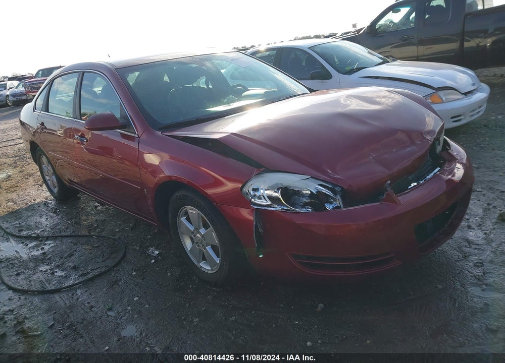2008 CHEVROLET IMPALA LT VIN: 2G1WT58K581377579