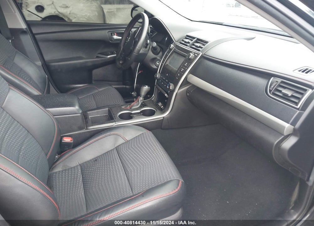 2015 TOYOTA CAMRY SE VIN: 4T1BF1FK8FU022816