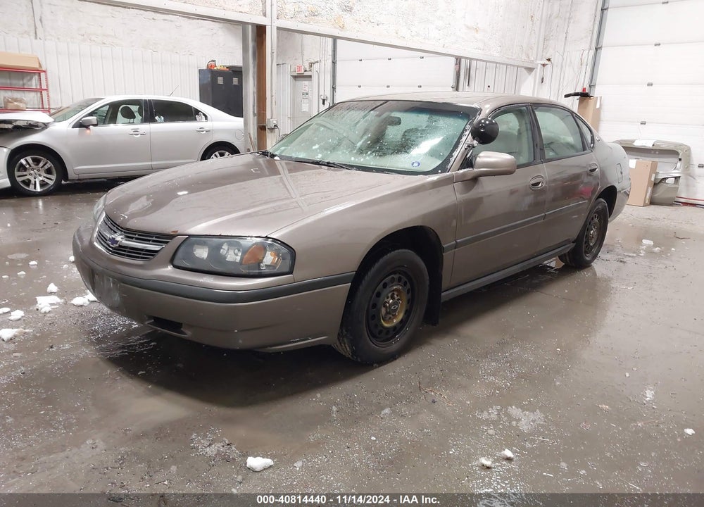 2003 CHEVROLET IMPALA POLICE VIN: 2G1WF55K139399858