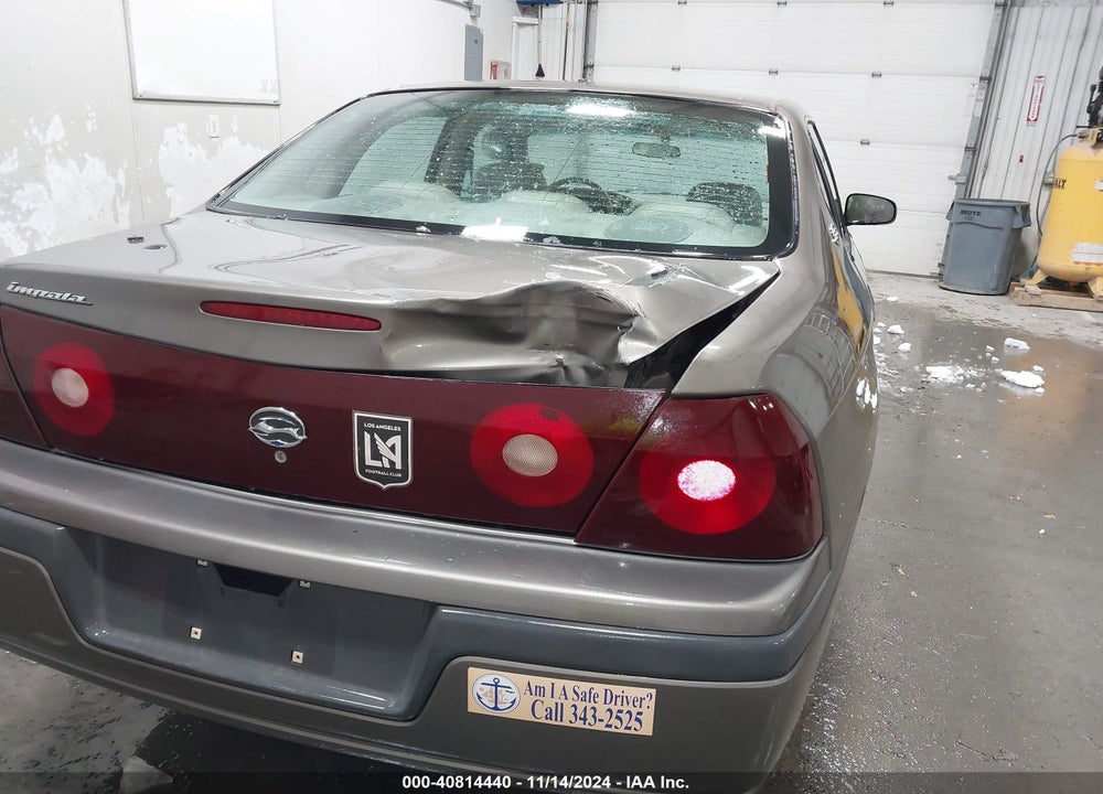 2003 CHEVROLET IMPALA POLICE VIN: 2G1WF55K139399858