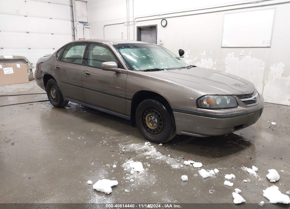 2003 CHEVROLET IMPALA POLICE VIN: 2G1WF55K139399858