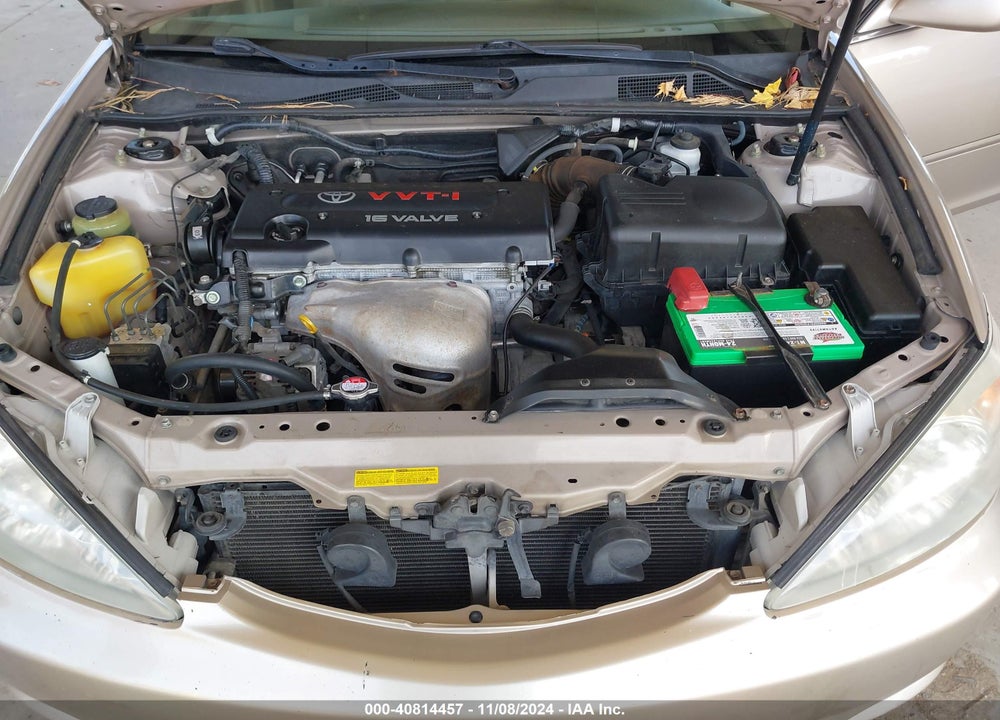 2002 TOYOTA CAMRY LE VIN: JTDBE32KX20126184
