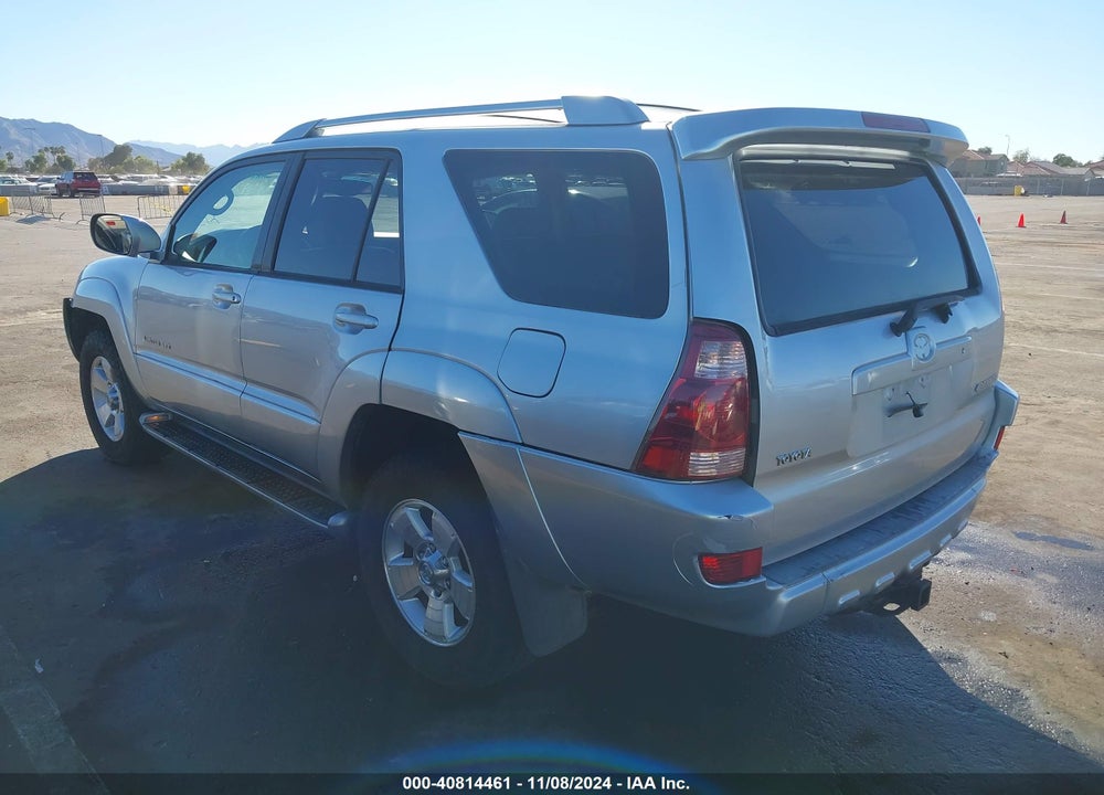 2003 TOYOTA 4RUNNER LIMITED V8 VIN: JTEBT17R730024368