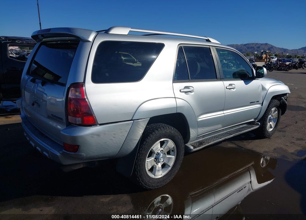 2003 TOYOTA 4RUNNER LIMITED V8 VIN: JTEBT17R730024368