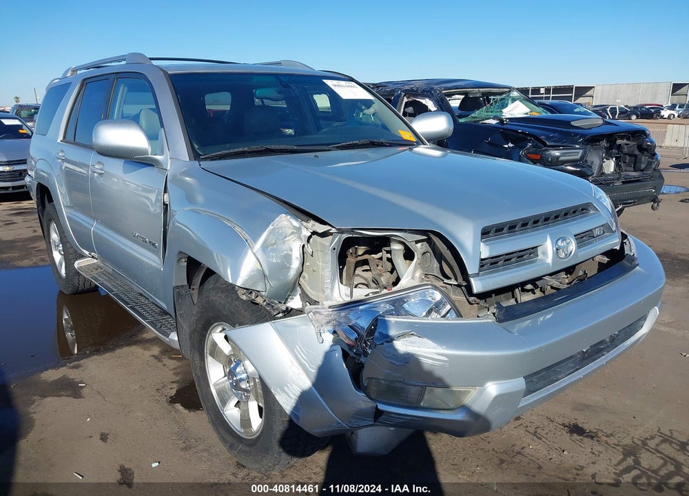 2003 TOYOTA 4RUNNER LIMITED V8 VIN: JTEBT17R730024368