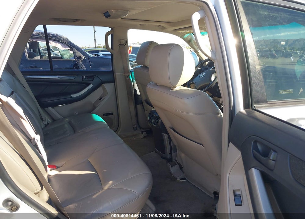 2003 TOYOTA 4RUNNER LIMITED V8 VIN: JTEBT17R730024368