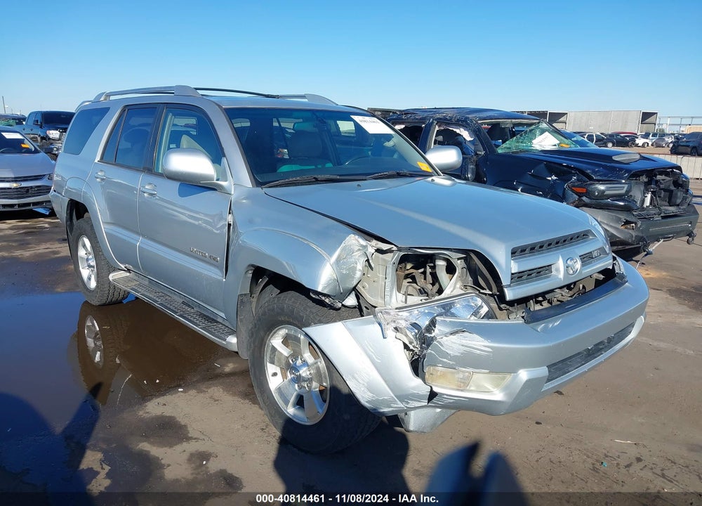 2003 TOYOTA 4RUNNER LIMITED V8 VIN: JTEBT17R730024368