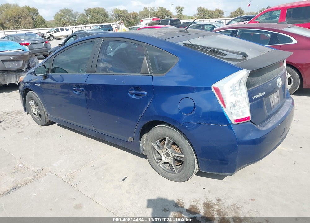 2010 TOYOTA PRIUS II VIN: JTDKN3DU7A0162072