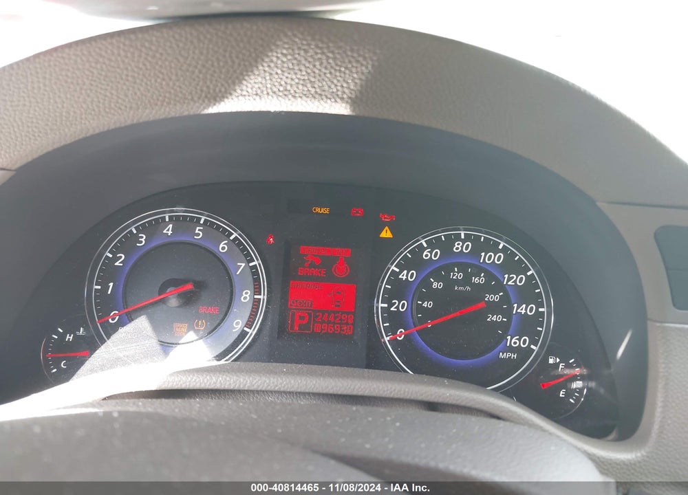 2008 INFINITI G35 JOURNEY VIN: JNKBV61E48M209252