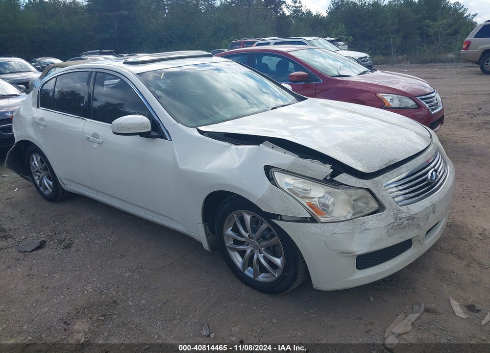 2008 INFINITI G35 JOURNEY VIN: JNKBV61E48M209252