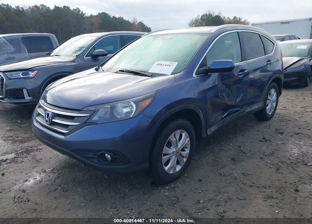 2013 HONDA CR-V EX-L VIN: 2HKRM3H74DH519172