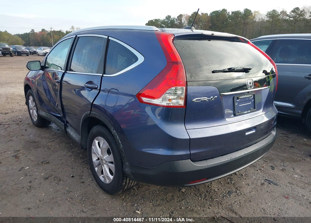 2013 HONDA CR-V EX-L VIN: 2HKRM3H74DH519172