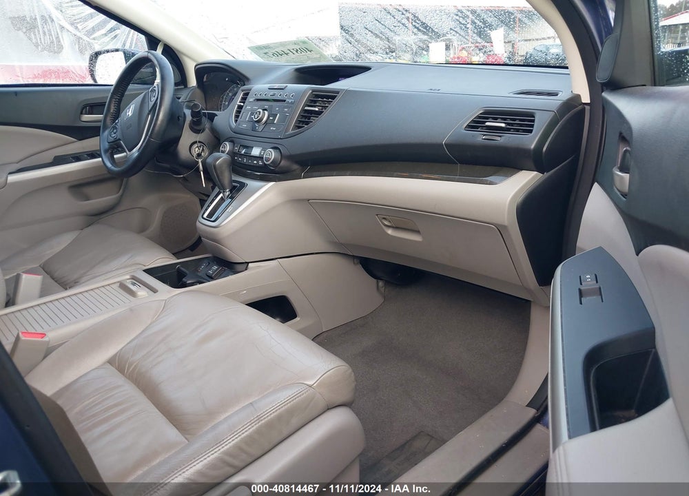 2013 HONDA CR-V EX-L VIN: 2HKRM3H74DH519172