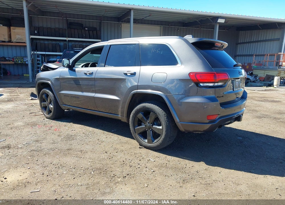2015 JEEP GRAND CHEROKEE ALTITUDE VIN: 1C4RJFAG7FC141349