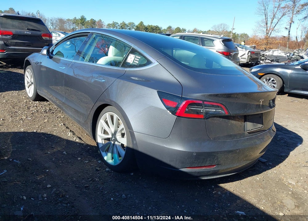 2019 TESLA MODEL 3 LONG RANGE/PERFORMANCE VIN: 5YJ3E1EB3KF195725