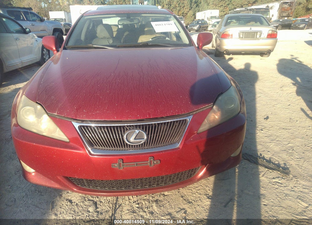 2006 LEXUS IS 250 VIN: JTHBK262X62020453