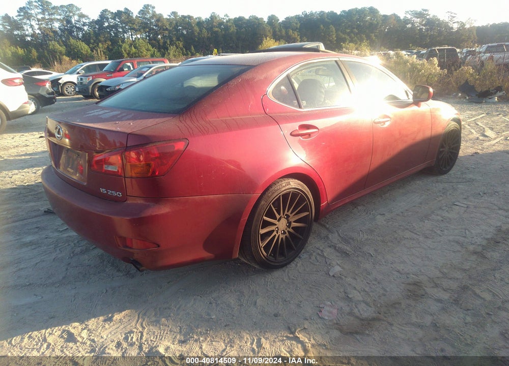 2006 LEXUS IS 250 VIN: JTHBK262X62020453