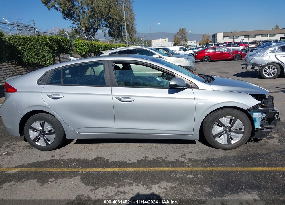 2019 HYUNDAI IONIQ HYBRID BLUE VIN: KMHC65LCXKU167438