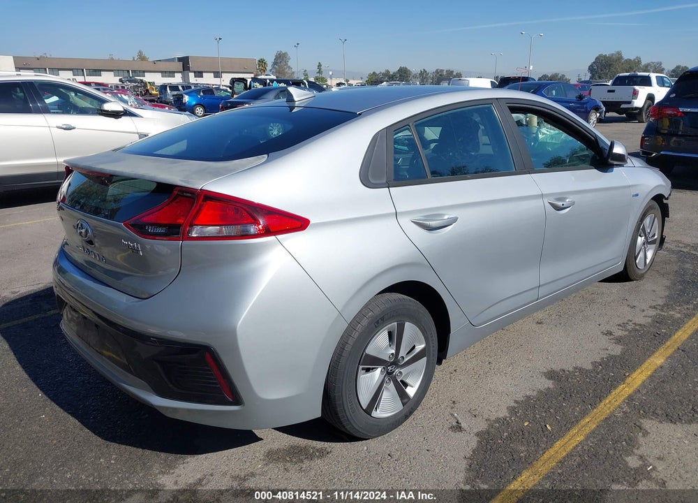 2019 HYUNDAI IONIQ HYBRID BLUE VIN: KMHC65LCXKU167438