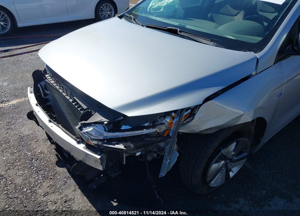 2019 HYUNDAI IONIQ HYBRID BLUE VIN: KMHC65LCXKU167438