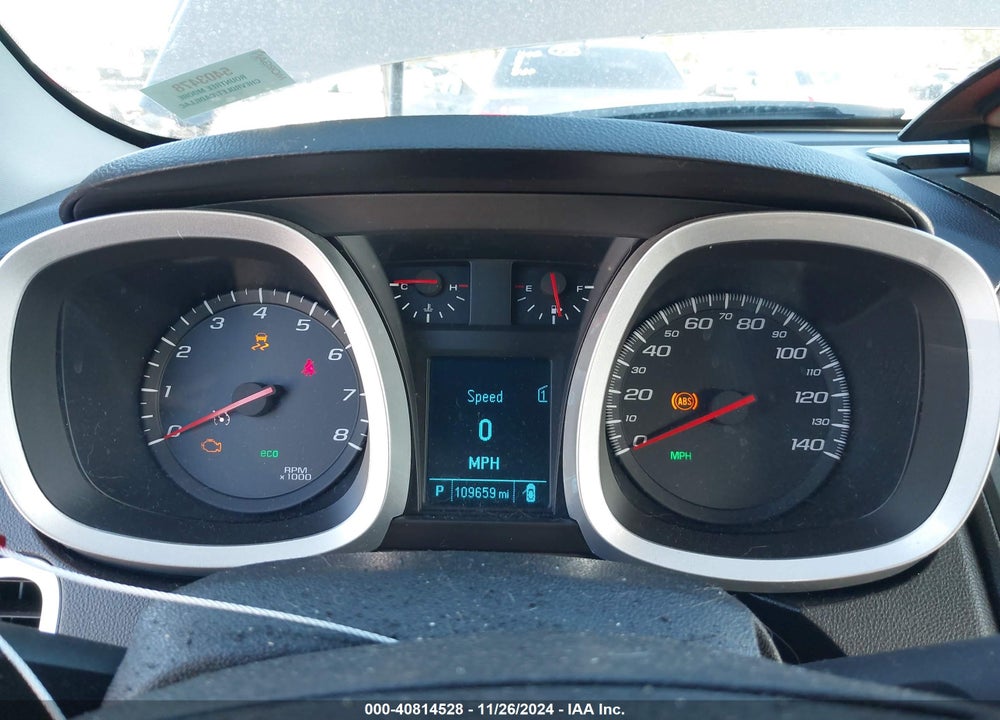 2012 CHEVROLET EQUINOX VIN: 2GNALBEK5C1326930