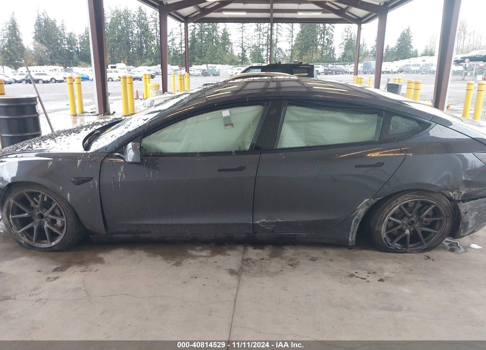 2021 TESLA MODEL 3 STANDARD RANGE PLUS REAR-WHEEL DRIVE VIN: 5YJ3E1EA8MF873136