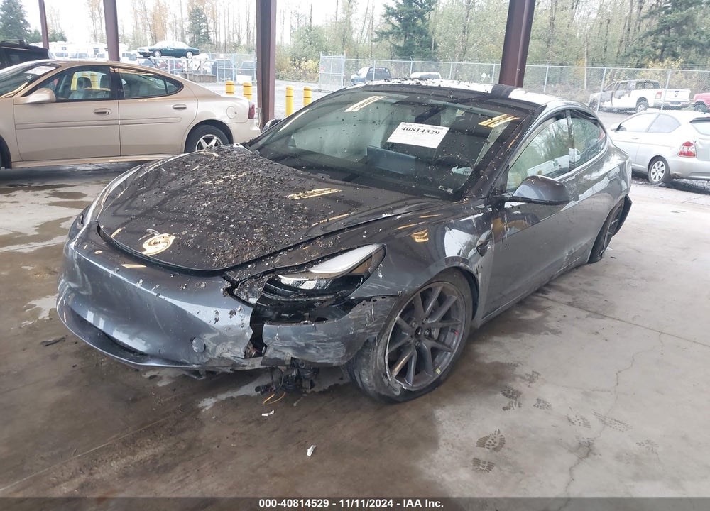 2021 TESLA MODEL 3 STANDARD RANGE PLUS REAR-WHEEL DRIVE VIN: 5YJ3E1EA8MF873136