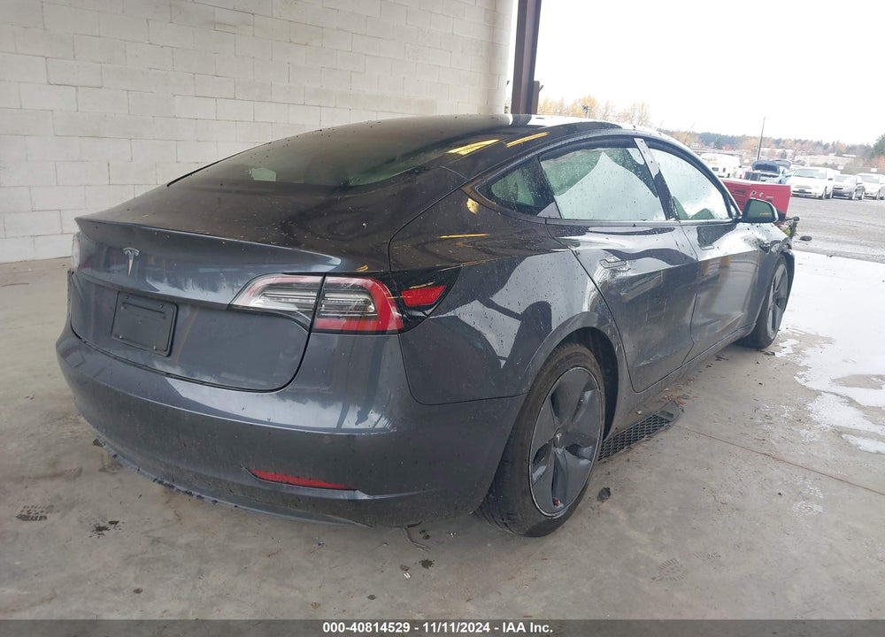 2021 TESLA MODEL 3 STANDARD RANGE PLUS REAR-WHEEL DRIVE VIN: 5YJ3E1EA8MF873136