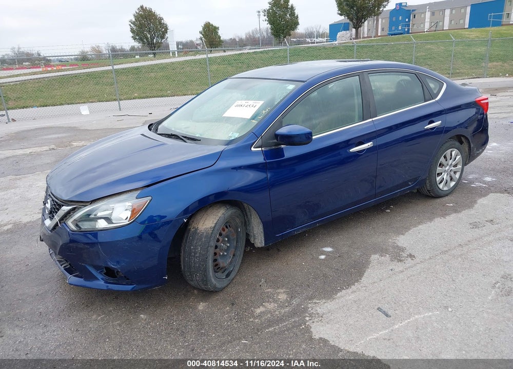 2016 NISSAN SENTRA VIN: 3N1AB7AP0GY316679