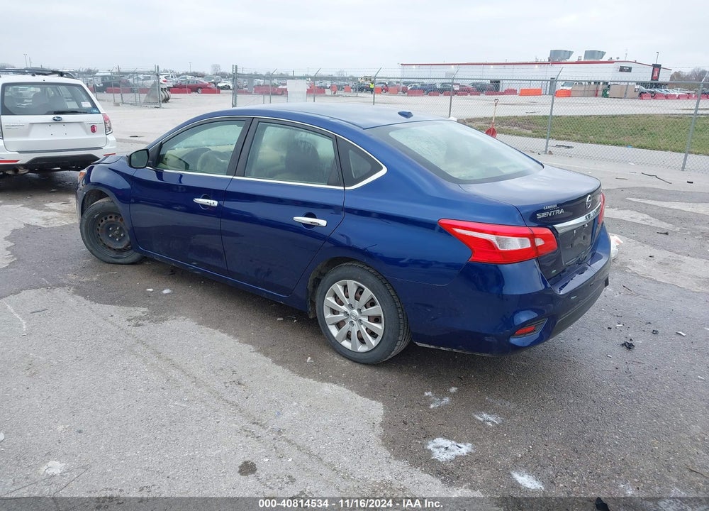 2016 NISSAN SENTRA VIN: 3N1AB7AP0GY316679
