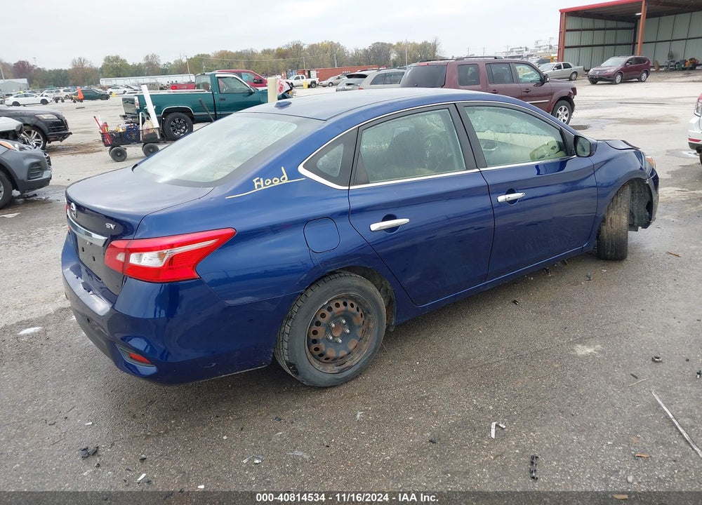 2016 NISSAN SENTRA VIN: 3N1AB7AP0GY316679