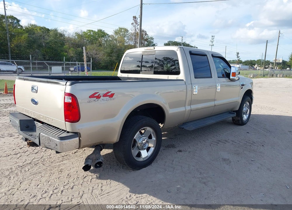 2008 FORD F-250 FX4/HARLEY-DAVIDSON/KING RANCH/LARIAT/XL/XLT VIN: 1FTSW21R08EB88548