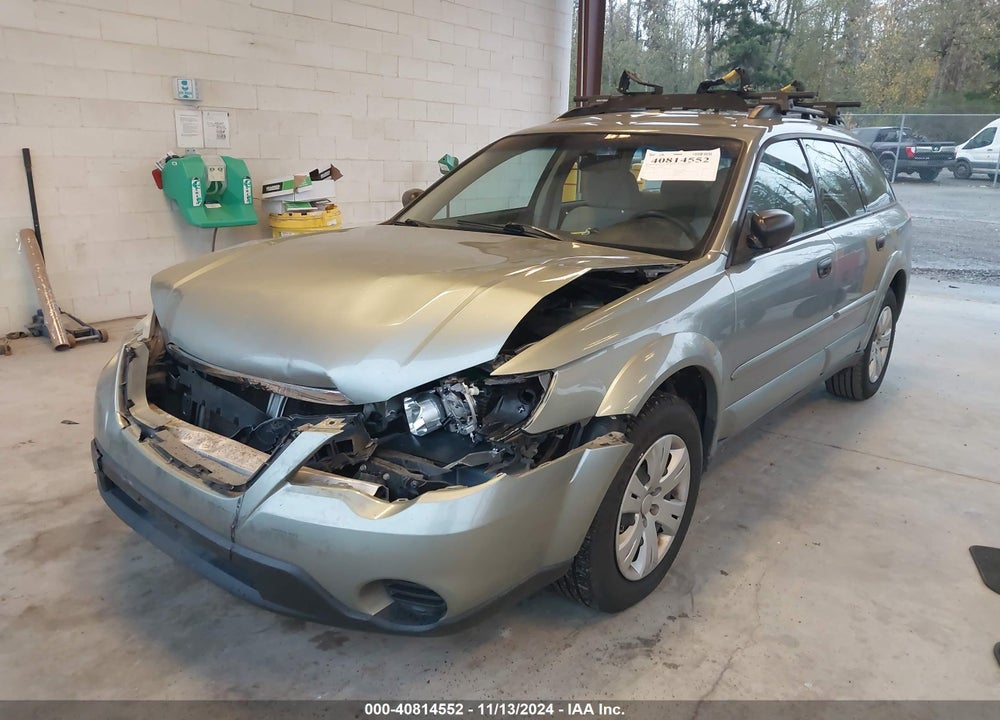 2009 SUBARU OUTBACK 2.5I VIN: 4S4BP60C697329867