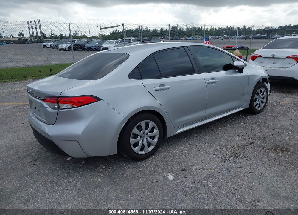 2024 TOYOTA COROLLA LE VIN: 5YFB4MDE4RP180788