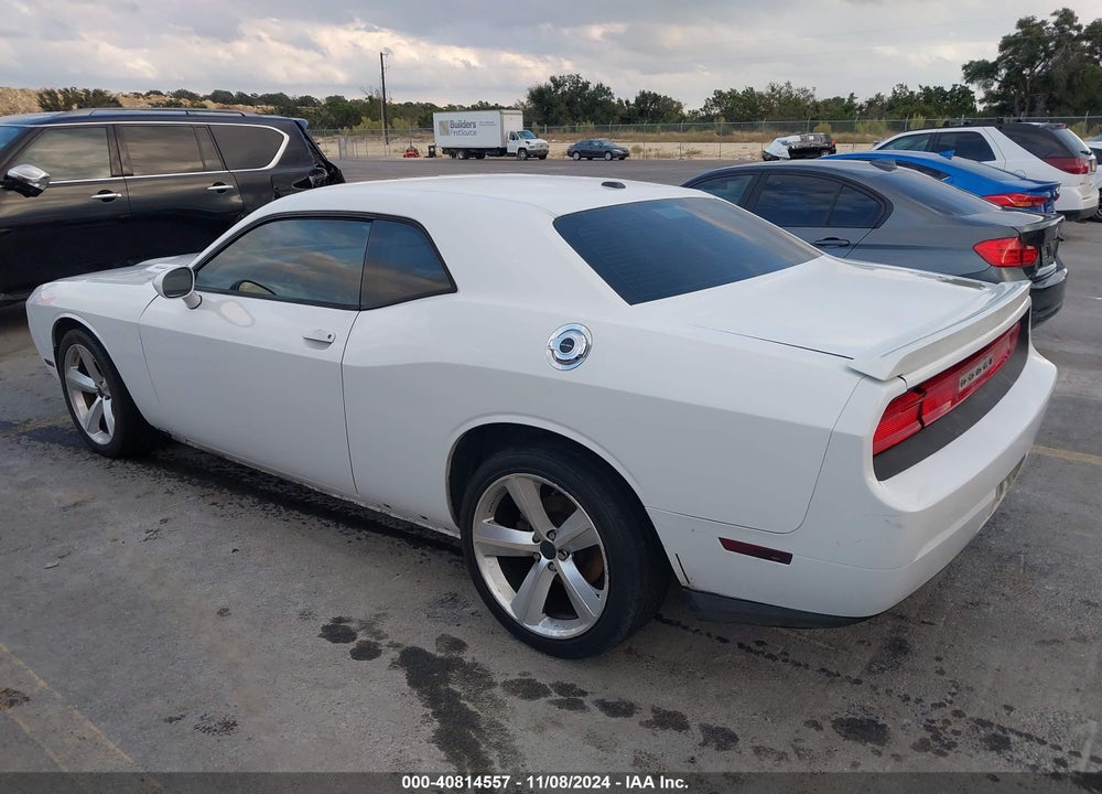 2012 DODGE CHALLENGER R/T VIN: 2C3CDYBT6CH155437