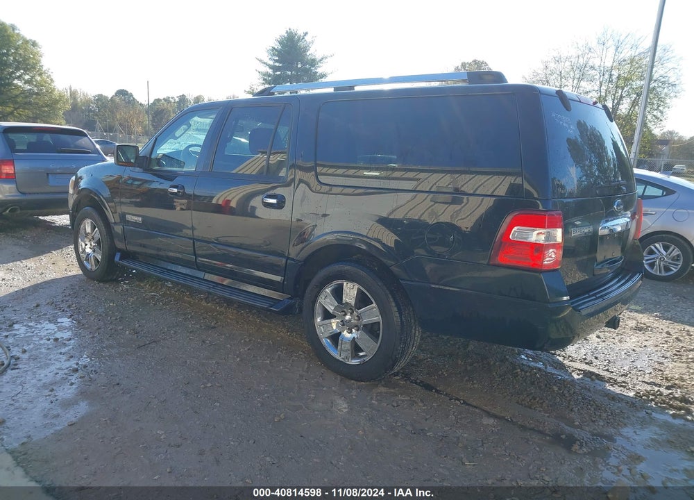2007 FORD EXPEDITION EL LIMITED VIN: 1FMFK195X7LA79383
