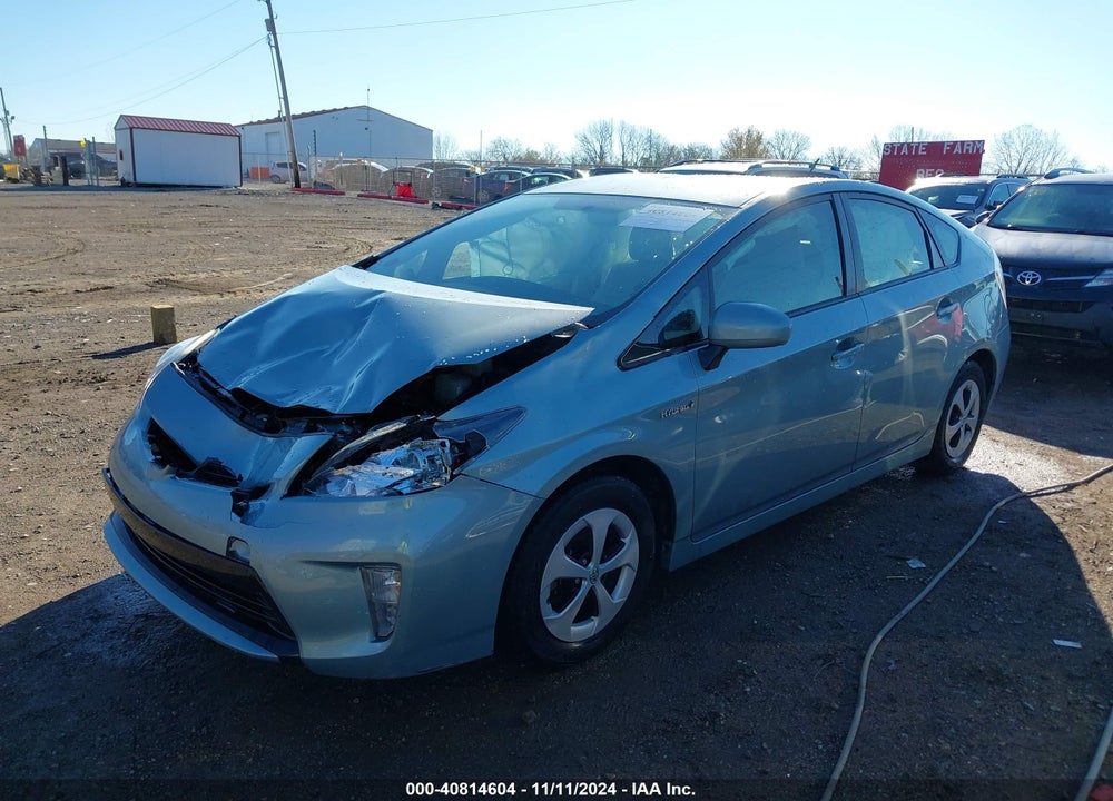 2015 TOYOTA PRIUS TWO VIN: JTDKN3DU3F1879845