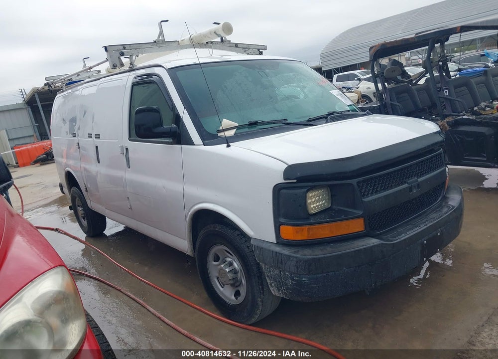 2013 CHEVROLET EXPRESS 2500 WORK VAN VIN: 1GCWGFBA3D1187426