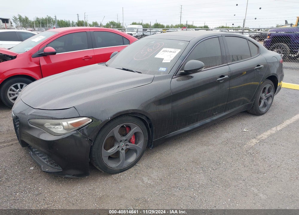 2017 ALFA ROMEO GIULIA AWD VIN: ZARFAEDN4H7537960