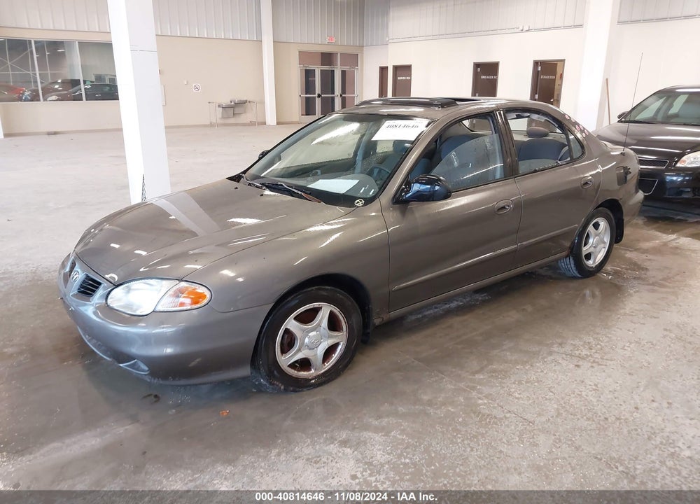 1999 HYUNDAI ELANTRA GL VIN: KMHJF25F2XU886820