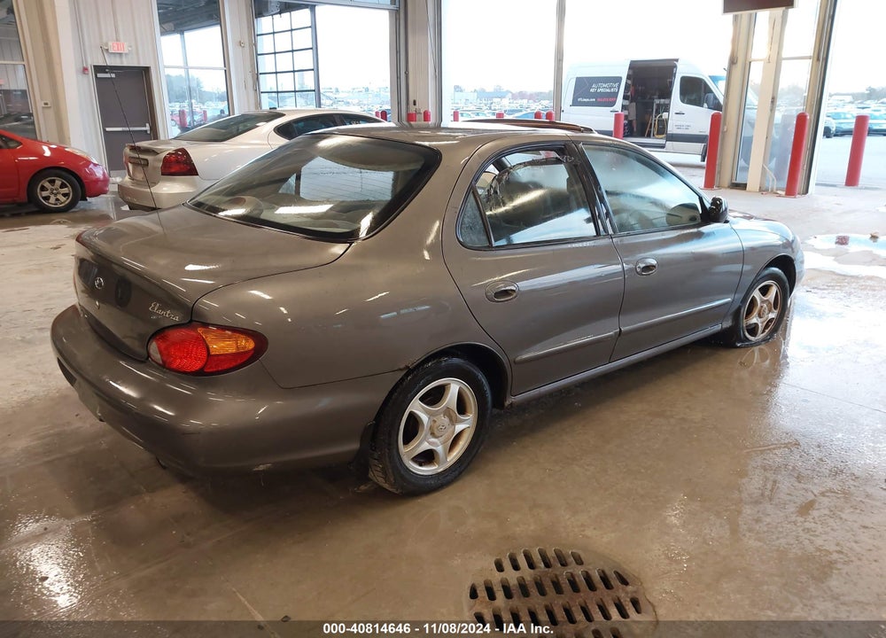 1999 HYUNDAI ELANTRA GL VIN: KMHJF25F2XU886820