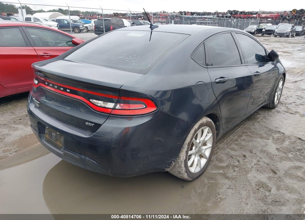 2013 DODGE DART SXT VIN: 1C3CDFBA6DD143614
