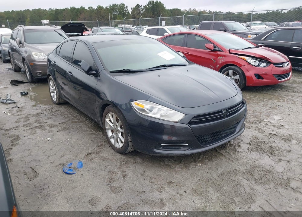 2013 DODGE DART SXT VIN: 1C3CDFBA6DD143614
