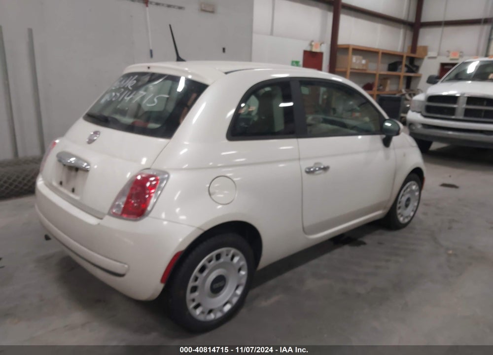 2012 FIAT 500 POP VIN: 3C3CFFAR8CT120300